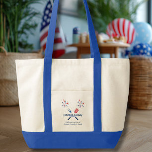 Tote Bag BBQ de la fête du 4 juillet patriotique America 25