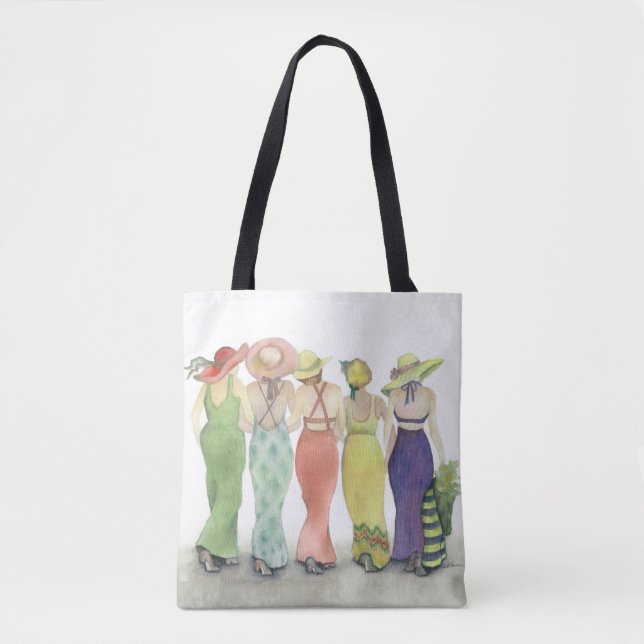 Tote Bag Beach Babes (Devant)