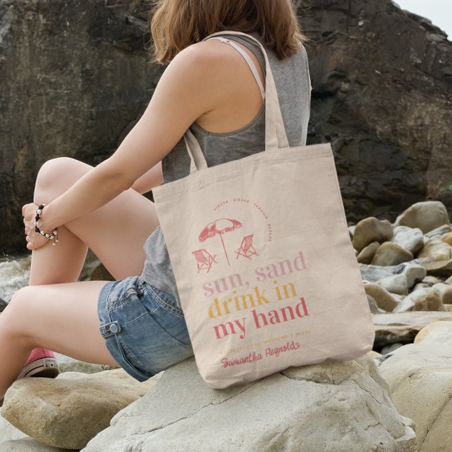 Tote Bag Beach Bachelorette | Cadeau de Bridesmaid (Créateur téléchargé)