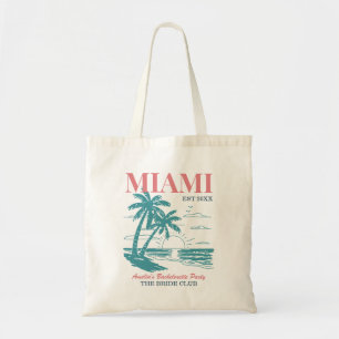 Tote Bag Beach Bachelorette Party Summer Girp Voyage Miami