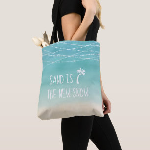 Tote Bag Beach Sand est la nouvelle neige #Florida Winter