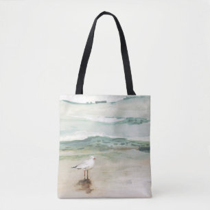 Tote Bag Beach Seagull Cove