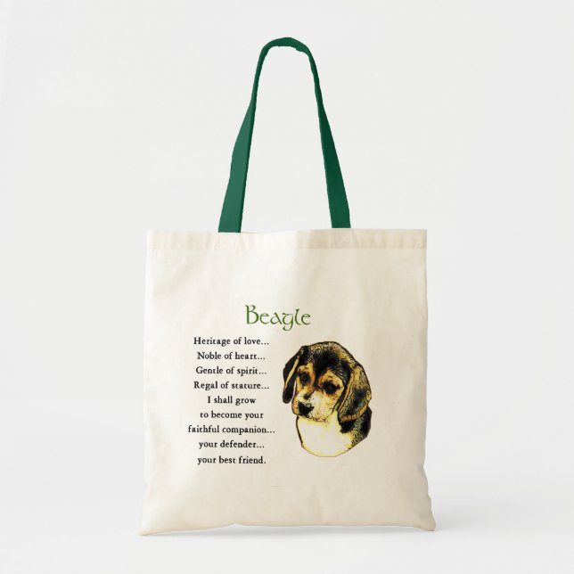 Tote Bag Beagle Lover Gifts Fourre-tout (Devant)