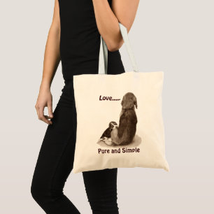 Tote Bag Beagle mignon de chiot avec l'art d'original de