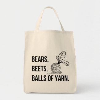 Tote Bag Bears Beets Balls de Fil - Grand Fourre-tout