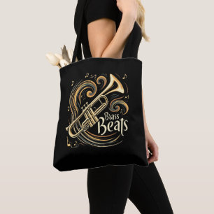 Tote Bag Beats en laiton Trumpet Player Groove