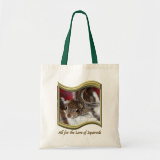 Tote Bag Beau budget Fourre-tout d'écureuil de bébé de