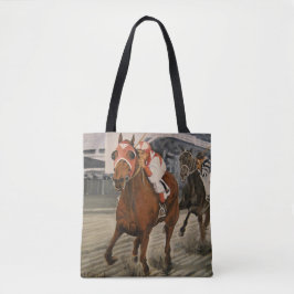Tote Bag Beau cheval ravit les propriétaires en course clas