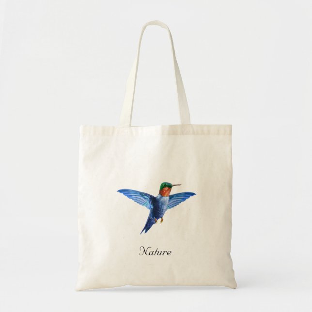 Tote Bag Beau colibri (Devant)