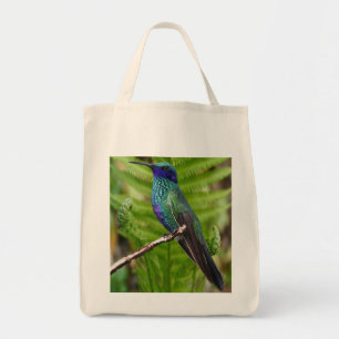 Tote Bag Beau colibri bleu