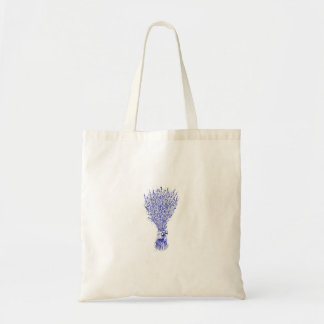 Tote Bag Beau Dessin botanique Fleur de Lavande
