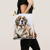 BEAU GRAND CHIEN SAINT BERNARD