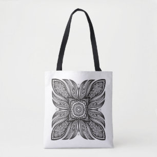Tote Bag Beau griffonnage 2 de carré de décor