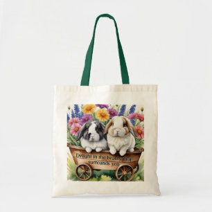 Tote Bag Beau Lapin Lapin Lop Joli lapin