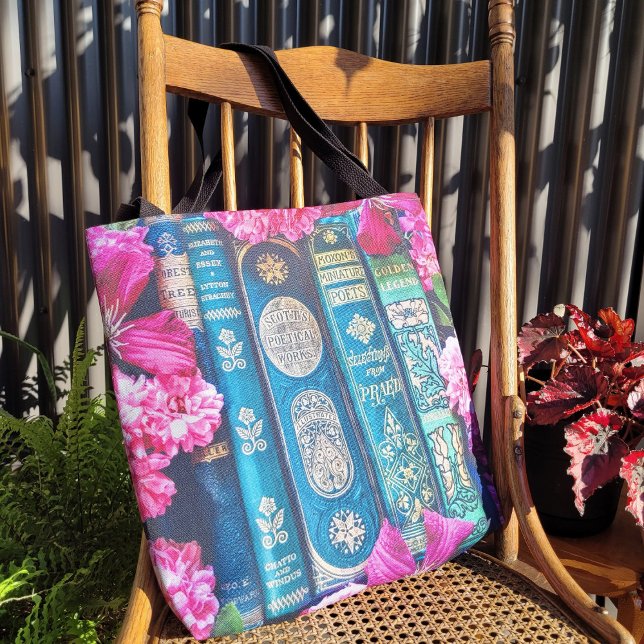 Tote Bag Beau livre épines et roses roses roses (Créateur téléchargé)