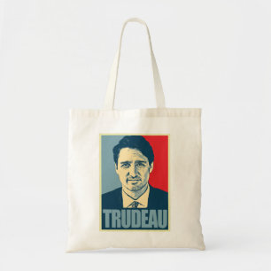 Tote Bag Beau modèle Justin Politiciens Trudeau Cadeaux M