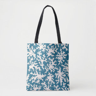 Tote Bag Beau motif de corail