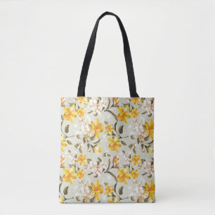 Tote Bag Beau motif floral lumineux élégant