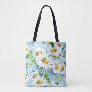 Tote Bag Beau motif floral lumineux élégant 2
