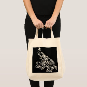 Tote Bag beau paon