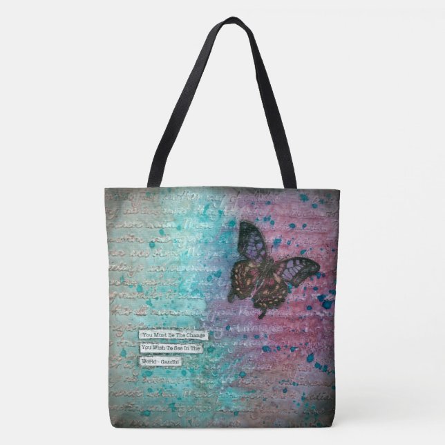 Tote Bag Beau Papillon Fourre-tout (Devant)
