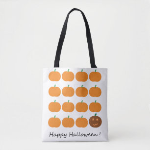 Tote Bag Beau Patch Citrouille Halloween