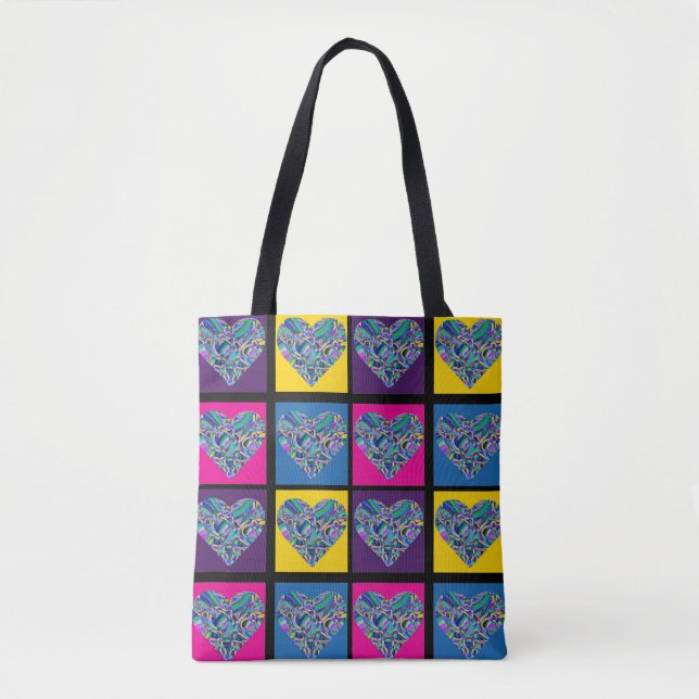 Tote Bag Beaucoup D'Amour (Devant)