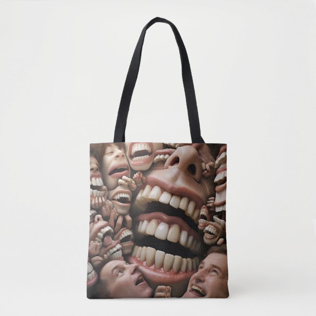 Tote Bag Beaucoup de bouches à nourrir Fourre-tout (Devant)