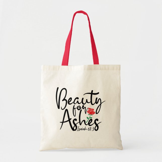 Tote Bag Beauté pour Ashes Budget Friendly Fourre-tout (Devant)