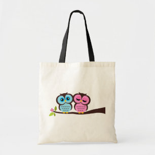 Tote Bag Beaux hiboux