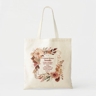 Tote Bag Beaux Proverbes 31 Femme Personnalisée Chrétienne