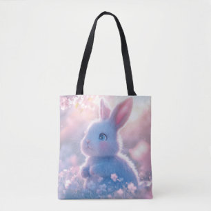 Tote Bag Bébé adorable dans un champ de fleurs