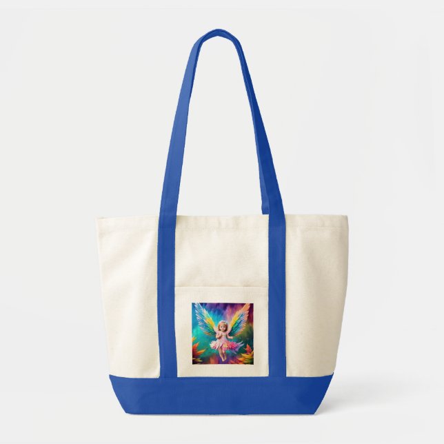 Tote Bag Bébé Bébé Ange ailes Art-38424 (Devant)