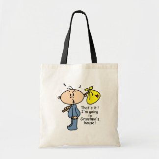 Tote Bag Bébé de la maison de grand-mère (BLUE)