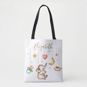Tote Bag Bébé éléphant mignon