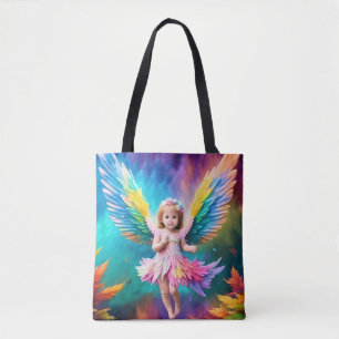 Tote Bag Bébé mignon Angle coloré Design