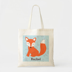 Tote Bag Bébé mignon bleu Fourre-tout personnalisé par F