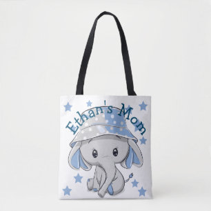 Tote Bag Bébé mignon éléphant garçon