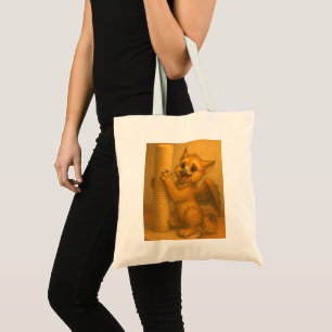 Tote Bag Bébé mignon gros oeil griffin à gratter post imagi