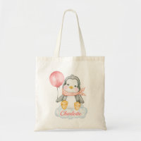 Bébé mignon Pingouin rose