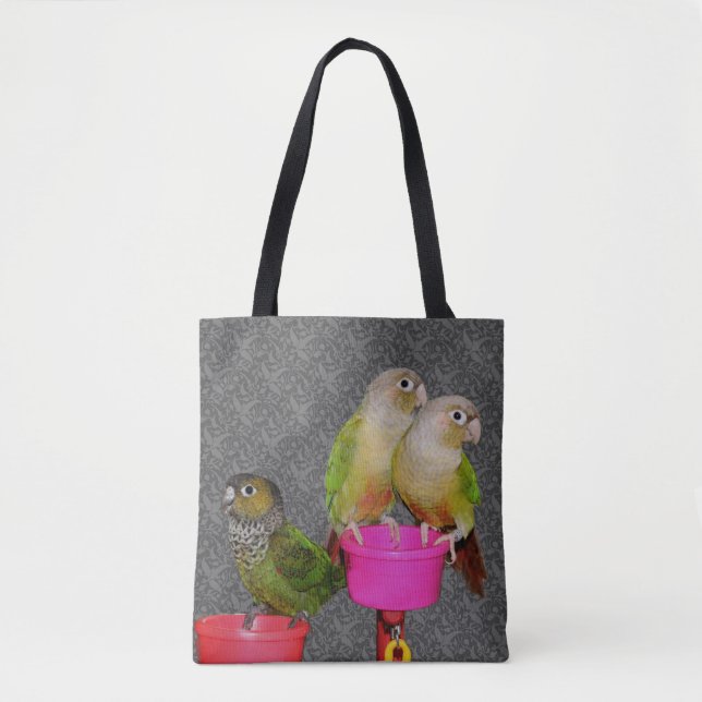 Tote Bag Bébé Perroquets de consin animal (Devant)