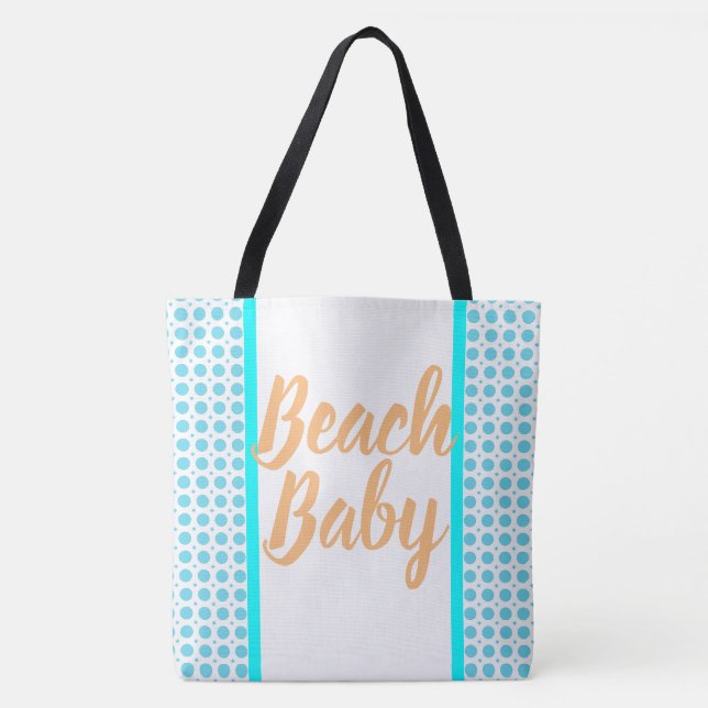 Tote Bag Bébé plage Collection de plage estivale Pattern (Devant)