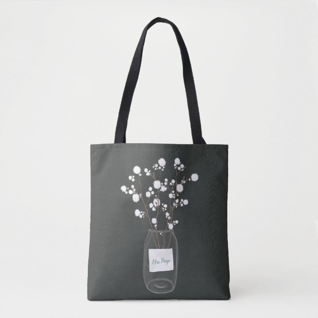 Tote Bag BÉBES BREATH/professeur de COTON (Devant)