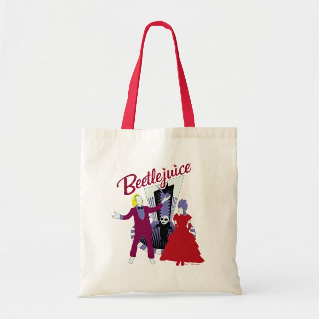 Tote Bag Beetlejus | Beetlejus & Lydia Mariage (Devant)
