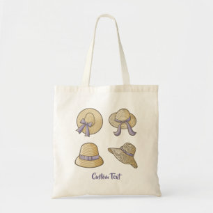 Tote Bag Beige Casquette d'été féminine