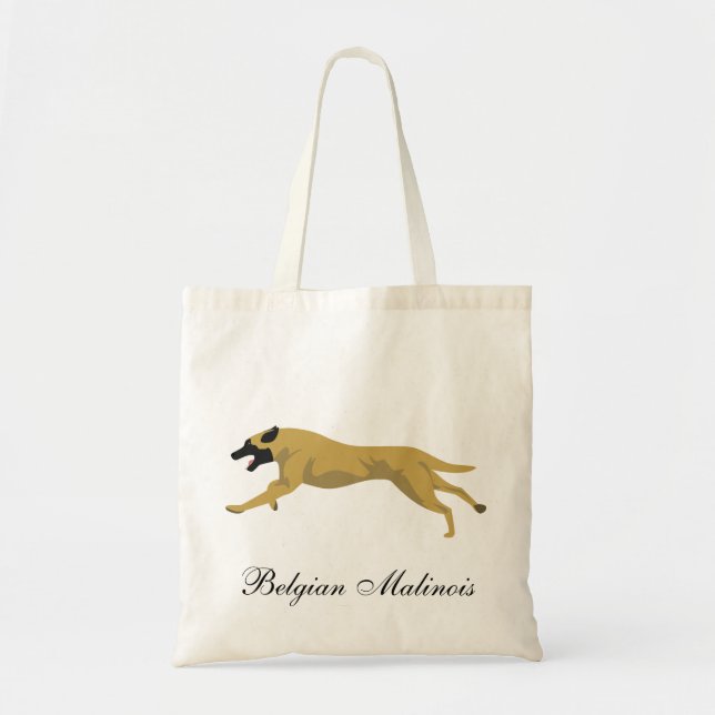 Tote Bag Belge Malinois (Devant)