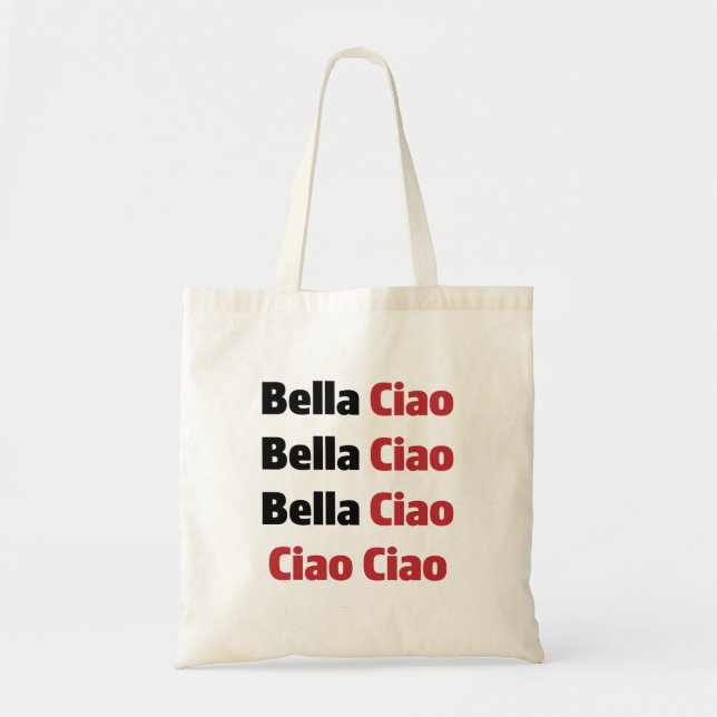 Tote Bag bella ciao 2 (Devant)