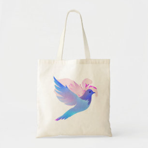 Tote Bag Belle Aquarelle Bleue