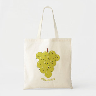 Tote Bag Belle bande de raisins amusante illustration