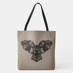 Tote Bag Belle Chouette Rustique